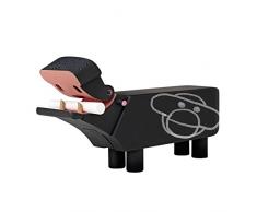 Kay Bojesen Holzfigur, Holz, Schwarz, 26.1 x 6.2 cm