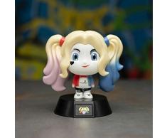 Paladone 3D LED Licht Collectible Suicide Squad, Ideales Nachtlicht für Kinderzimmer, Büro & Zuhause, Pop Culture Beleuchtung Merchandise [Energieklasse A+], Harley Quinn Icon Light