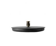 Menu Öllampe, Metall, schwarz, 23 x 23 x 7 cm