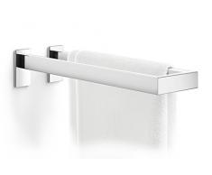ZACK Badetuchhalter doppelt, Silber metallic, 13 x 8 x 42 cm
