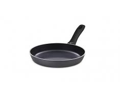 Gerlach Bratpfanne Contrast PROCOAT mit ILAG Xera Dur Keramikbeschichtung/Full Induction/ 24 cm, Aluminium, Schwarz