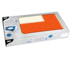 Papstar, 20 Mitteldecken, stoffähnlich, Vlies soft selection plus 80 cm x 80 cm nektarine Casali, #84933