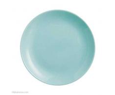 Dajar Dessertteller Hartglasgeschirr Kuchenteller Teller Diwali Turquoise 19 cm Luminarc, Blau