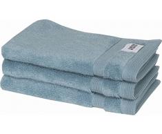 Schöner Wohnen Frottierset, Baumwolle, Lightblue, 50 x 30 cm, 3-Einheiten