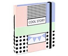 Hama Cool Story Einsteckalbum (für 56 Sofortbilder bis max. 54 x 86 mm) mehrfarbig
