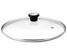 Tefal 280975 Tefal 280975 GLASDECKEL mit Edelstahlrand und Dampfregler 24cm