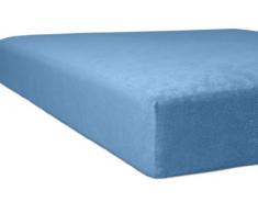 Kneer 1001234 Flausch-Frottee Spannbetttuch Qualität 10, Größe 120/200-130/200 cm, Korn