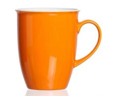 Doppio Serie Kaffeebecher / Kaffeetasse 320ml, orange, 1 Stück