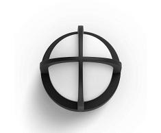 Philips myGarden Astilbe Wandleuchte, austauschbares Leuchtmittel, schwarz