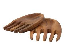 TG Woodware Toskana Salatbesteck aus Akazienholz