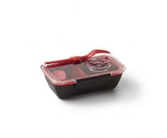 Black+Blum Bento Box - Lunch Box Schwarz/Rot
