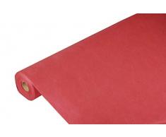 Papstar, Tischdecke, stoffähnlich, Vlies soft selection 25 m x 1,18 m rot, #82342