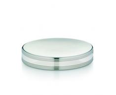 kela Seifenschale Kelton aus Edelstahl in Silber, 2 x 2 x 11 cm