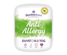 Slumberdown Allergiker-Bettdecke, weiß, Einzelbett