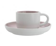 Maxwell Williams Tint Espressotasse und Untertasse in Geschenkbox, Porzellan, 100 ml, Rose pink, Espresso Size