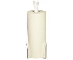 koziol Küchenrollenhalter Roger, Kunststoff, solid weiß, 11,6 x 12,3 x 33,4 cm