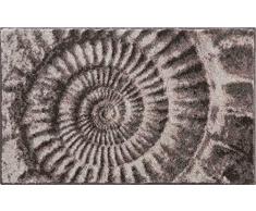 Grund photorealistisch Badteppich 100% Polyacryl, ultra soft, rutschfest, ÖKO-TEX-zertifiziert, 5 Jahre Garantie, AMMONA, Badematte 70x120 cm, beige