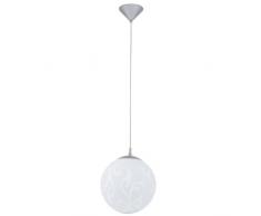 EGLO 90742 Pendelleuchte, Metall, E27, weiÃ