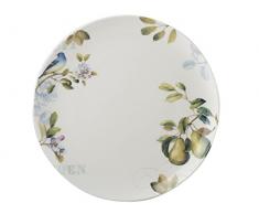 Die englische Tabelle Spring Fruits Speiseteller, aus/weiß