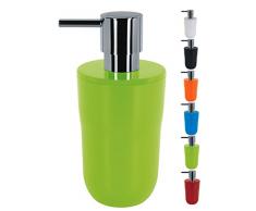 Spirella Seifenspender Cocco Flüssigseifen-Spender, Fassungsvermögen 7,5 x 7,5 x 16,5 cm - 300ml - Grün