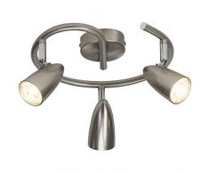 Brilliant Nano Deckenstrahler, Metall, 12 W, eisen