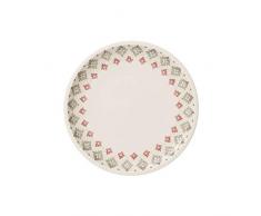 Villeroy & Boch Artesano Montagne Frühstücksteller, 22 cm, Premium Porzellan, Weiß/Grau
