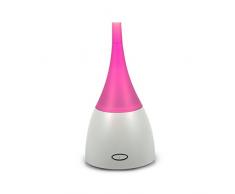 Pajoma Aroma Diffuser AirActiv, Ultraschall Luftbefeuchter mit LED Licht, 4 Farben Humidifier Aromatherapie Diffusor (Rosa)
