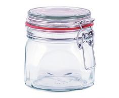 pajoma Drahtbügelglas, 1x 500 ml Fassungsvermögen inkl. Gummidichtung