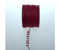 Deko AS GmbH Papierdraht Bordeaux - 2mm 100m - 601-35