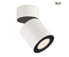 SLV LED Strahler SUPROS 2100lm dreh- und schwenkbar | Decken-Leuchte individuelle Innen-Beleuchtung | Decken-Spot, Deckenstrahler, Decken-Lampe, LED-Spot | LED Inside, 3000K, EEK A-A++, Weiß