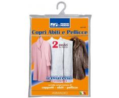 2 Abdeckung Kleidersäcke, Schutzkleidung umfasst in TNT2 Fällen für Kleidung, atmungsaktive Kleidungsstück umfasst Umschläge 70 x120 cm, Abdeckung atmungsaktiv und waschbar Kleidung für, Art. 142