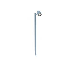 Honsel Leuchten LED Erdspießstrahler / Gartenstrahler 64cm silbergrau, schwenkbar, LED 5W, IP44