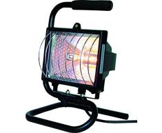 Smartwares Halogenfluter, Tragbarer Halogenstrahler HL400SA, 400 Watt, IP20, schwarz [Energieklasse C]