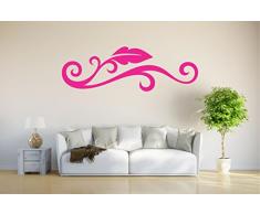 INDIGOS Wandtattoo, Vinyl, pink, 96 x 31 x 1 cm