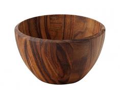Continenta HolzschÃ¼ssel, Obstschale, Holzschale aus Akazien-Kernholz in Edel AusfÃ¼hrung, wunderschÃ¶ne Holz-Musterung, GrÃ¶Ãe: Ã 30 x 18 cm