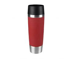 Tefal Leakproof Travel Mug Reisebecher Grande, Edelstahl, rot, 0.5 L