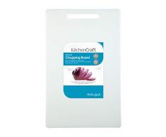Kitchen Craft Colourworks Beidseitig verwendbares Schneidebrett, Polyethylen, 44 x 29 cm