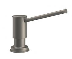 Blanco Livia, Seifenspender Spülmittelspender, mit 500 ml-Behälter, Oberfläche Mangan, 1 Stück; 521293