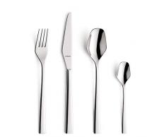 Besteck Set 6 Personen, rostfrei, poliert & spülmaschinenfest, Essbesteck 6 Personen, Besteck 6 Personen