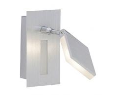 Brilliant Plaxico LED Wandspot Wandstrahler schwenkbar eisen 420 Lumen, LED integriert