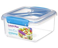 Sistema To Go Lunch Plus mit Besteck, 1,2 L - farblich sortiert