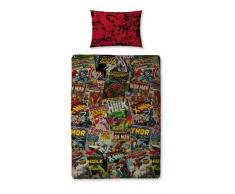 Character World Just Contempo, Kissen, Motiv: Donut mit bunten Streusel, Leinen, Mehrfarbig, Einzelbett