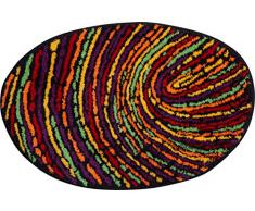 Grund Badteppich 100% Polyacryl, ultra soft, rutschfest, ÃKO-TEX-zertifiziert, 5 Jahre Garantie, FINGERPRINT, Badematte 70x110 cm, multicolored