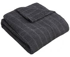 Zebra Textil Sofa, Grau