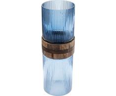 Kare Design Vase Rim Blau 36cm (H/B/T) 36 13 13