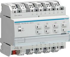 Hager -/Schaltausgang KNX Rollo txa608d Easy 8/4Â x 16Â Drum Schalten A-C/Ja