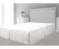 Intemporel Soleil docre Bettwäsche aus Polyester, Polyester, weiß, 160 x 200 cm