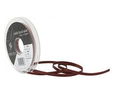 Berisfords 3501 Satinband 5 mm Hot Choc. 488 10 x 1 x 10 cm Double Face Poly Satinband, Hot Chocolate