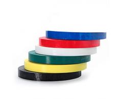 URBEST® 6 Stück 5 mm Breite Graphic Diagramm Tape, Farbige Whiteboard Grid Markieren Tapes Selbstklebend Artist Tape Dry Erase Rasterband Klebeband für Decor Craft Office Markieren, 6 Farben