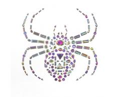 MARTHA STEWART 30034340 Halloween Adhesive Gem Spider Sticker